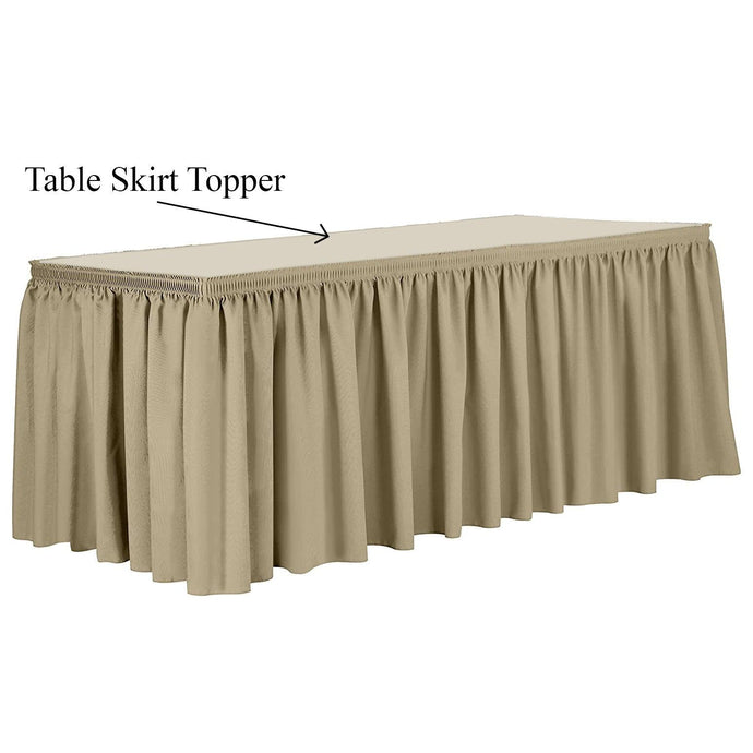 Rectangular Poly Premier Table Topper - Premier Table Linens - PTL 