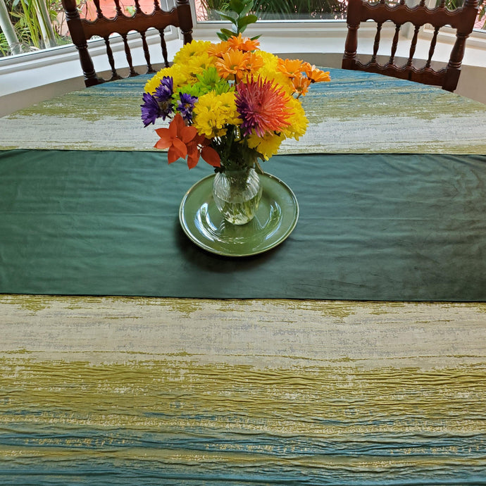 Rectangular Shibori Stripe Tablecloth - Premier Table Linens - PTL 