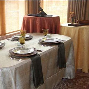 Rental Kenya Damask Tablecloth - Premier Table Linens - PTL 90" x 156" Rectangular 