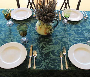 Rental Melrose Damask Tablecloth - Premier Table Linens - PTL 60" x 120" Rectangular 