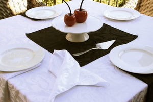 Rental Melrose Damask Tablecloth - Premier Table Linens - PTL 72" x 72" Square 