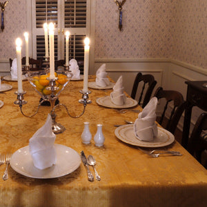 Rental Miranda Damask Tablecloth - Premier Table Linens - PTL 72" x 72" Square 