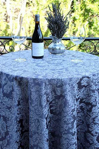 Rental Miranda Damask Tablecloth - Premier Table Linens - PTL 108" Round 