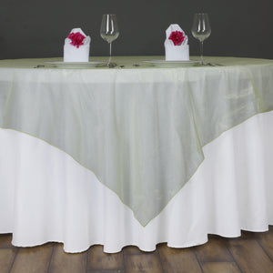 Rental Organza Tablecloth - Premier Table Linens - PTL 90" x 90" Square 