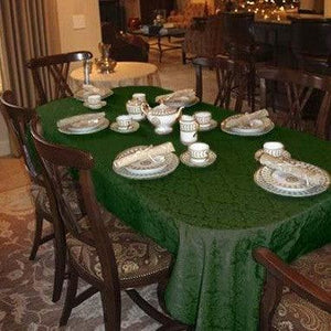 Rental Saxony Damask Tablecloth - Premier Table Linens - PTL 90" x 132" Rectangular 