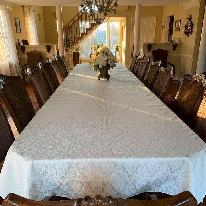 Rental Saxony Damask Tablecloth - Premier Table Linens