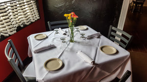 Rental Spun Poly Tablecloth - Premier Table Linens - PTL 54" x 54" Square 