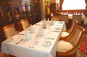 Rental Spun Poly Tablecloth - Premier Table Linens - PTL 90" x 156" Rectangular 