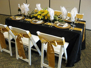 Rental Spun Poly Tablecloth - Premier Table Linens - PTL 90" x 132" Rectangular 