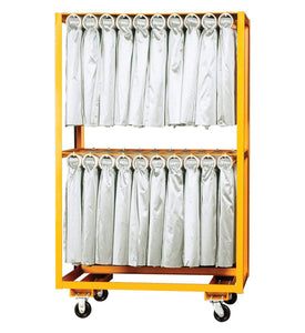 Rolled Table Skirt Cart - Premier Table Linens - PTL 