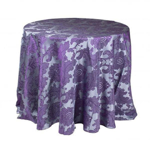 Round Alex Damask Tablecloth - Premier Table Linens - PTL 