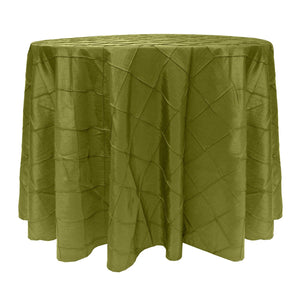 Round Bombay Pintuck Tablecloth - Premier Table Linens