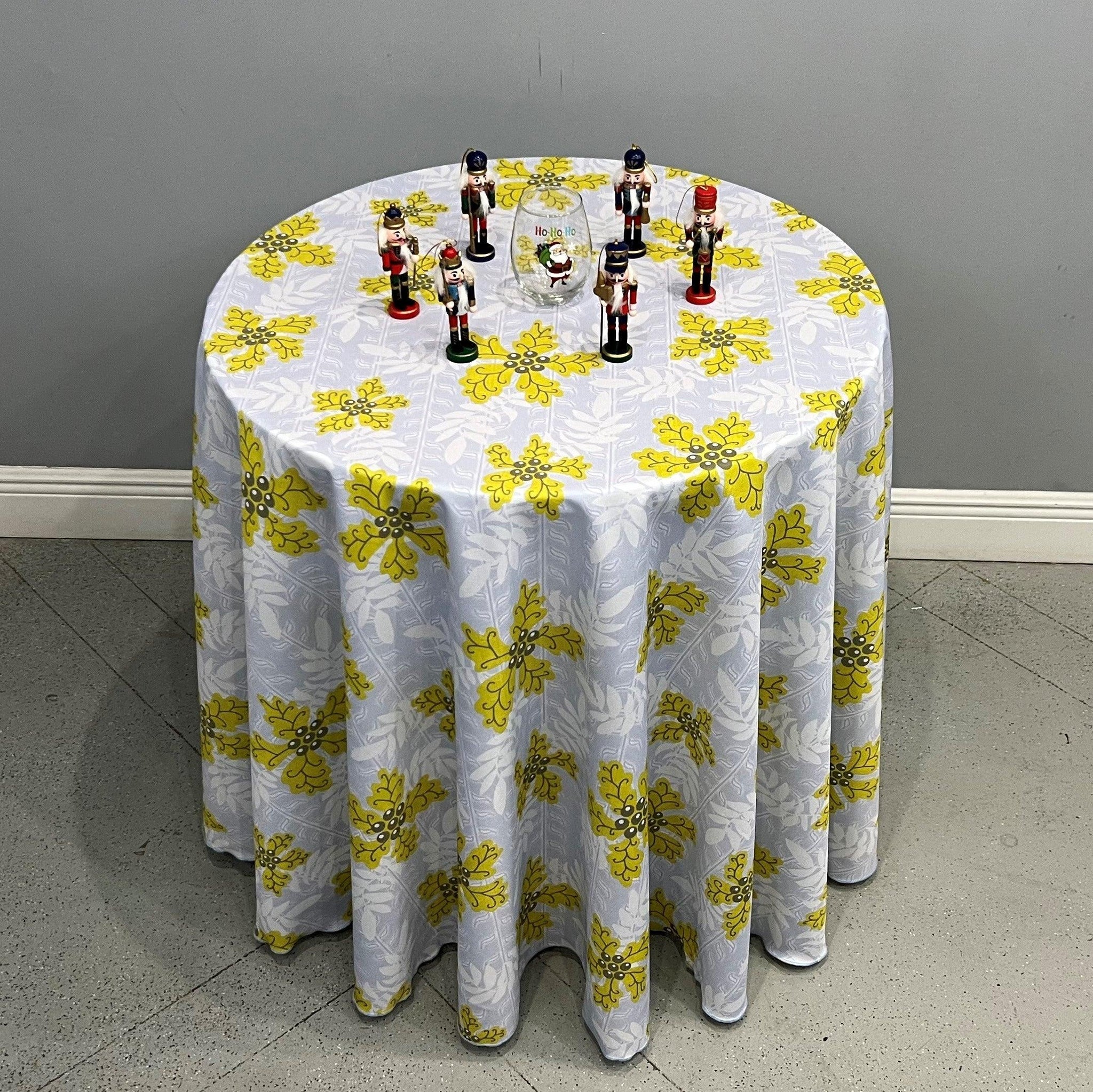Nappe Ronde Vintage D. Porthault – 100% Coton, Diamètre 230 Cm, Couleur Rose, Made In France