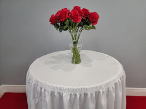 Round Fitted Tablecloth 42" Height Majestic - Premier Table Linens - PTL 