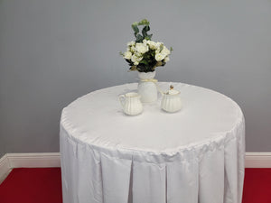 Round Fitted Tablecloth Standard 30" Height Majestic - Premier Table Linens - PTL 