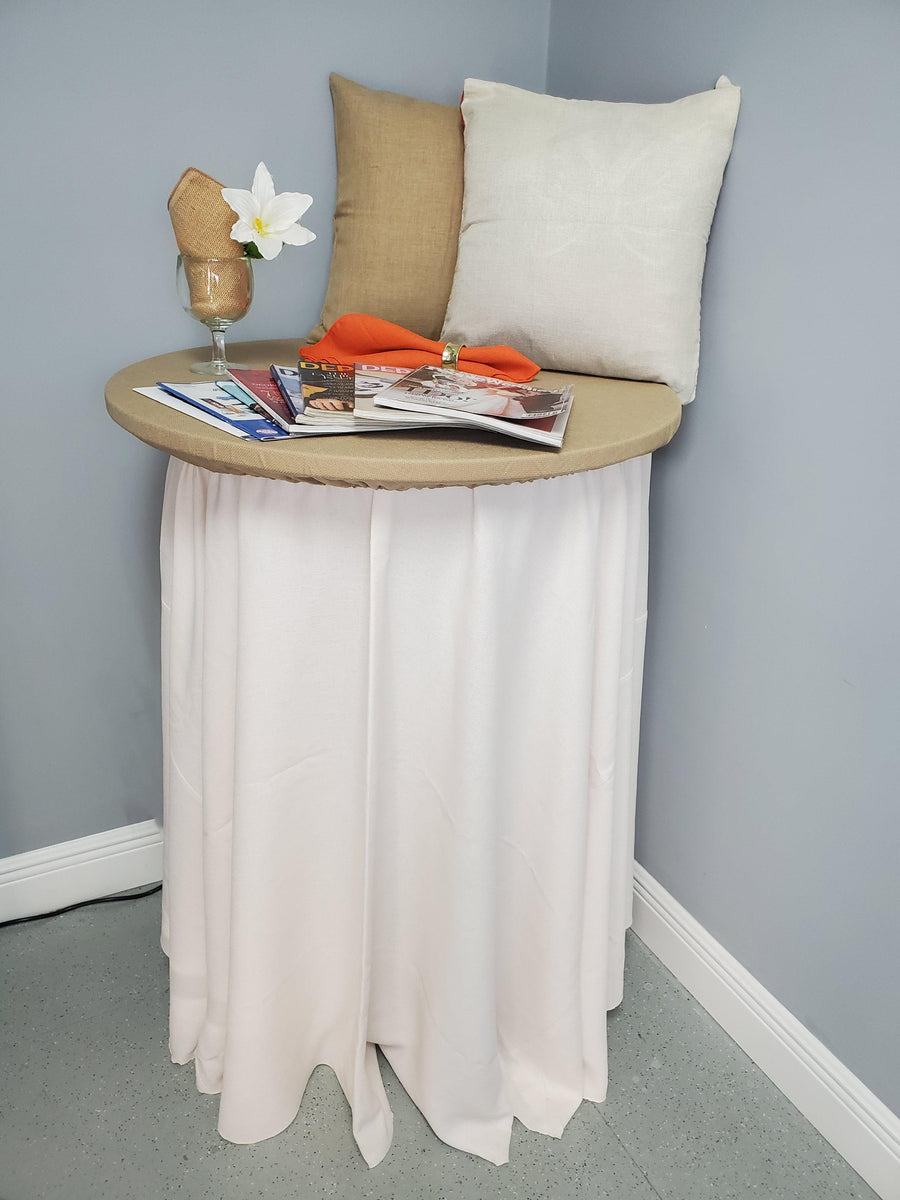 Round Table Table Topper Round Havana Table Topper With Elastic