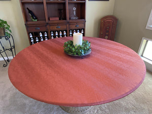 Round Kenya Damask Table Topper With Elastic - Premier Table Linens - PTL 