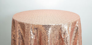 Round Sequin Tablecloth - Premier Table Linens - PTL 