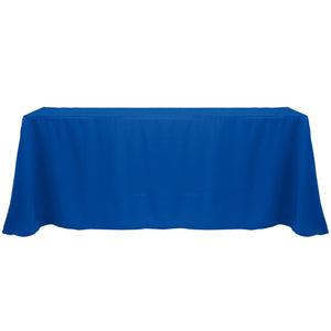 Royal 90" x 132" Rectangular Poly Premier Tablecloth - Premier Table Linens - PTL 