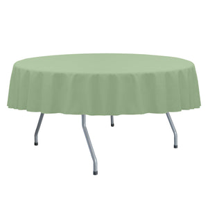 Sage 120" Round Spun Poly Tablecloth - Premier Table Linens - PTL 