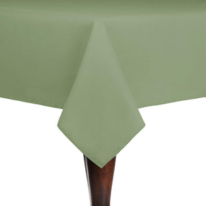 Sage 54" x 54" Square Spun Poly Tablecloth - Premier Table Linens - PTL 