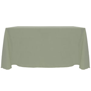 Sage 90" x 132" Rectangular Majestic Tablecloth - Premier Table Linens - PTL 