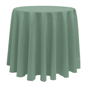 Seamist 120" Round Poly Premier Tablecloth - Premier Table Linens - PTL 