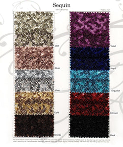 Sequin Fabric By The Yard - Premier Table Linens - PTL 