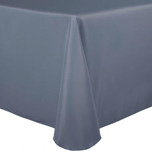 Slate 60" x 120" Rectangular Poly Premier Tablecloth - Premier Table Linens - PTL 