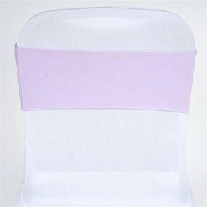 Spandex Chair Bands - Premier Table Linens - PTL Lavender 