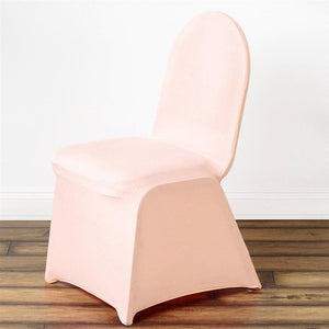 Spandex Chair Cover Special - Premier Table Linens - PTL Blush Banquet Chair Cover 
