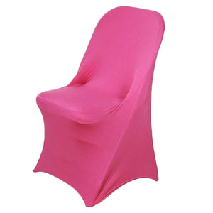 Spandex Chair Cover Special - Premier Table Linens - PTL Fuchsia Folding Chair Cover 