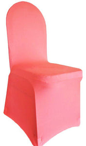 Spandex Chair Cover Special - Premier Table Linens - PTL Coral Banquet Chair Cover 