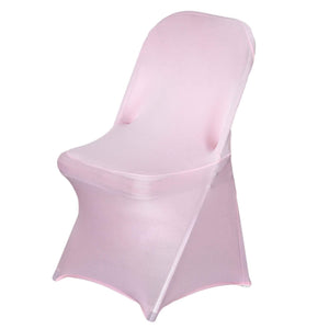 Spandex Chair Cover Special - Premier Table Linens - PTL Pink Folding Chair Cover 