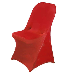 Spandex Chair Cover Special - Premier Table Linens - PTL Red Folding Chair Cover 