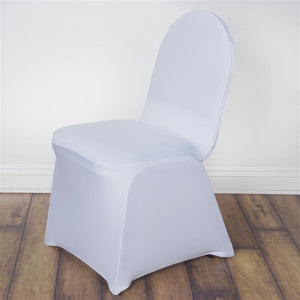 Spandex Chair Cover Special - Premier Table Linens - PTL White Banquet Chair Cover 