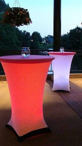 Spandex Cocktail Table Cover Special - Premier Table Linens - PTL 
