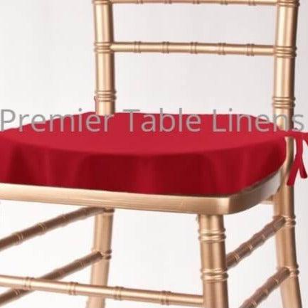 Spun Poly Chiavari Chair Cushion Cover - Premier Table Linens - PTL 