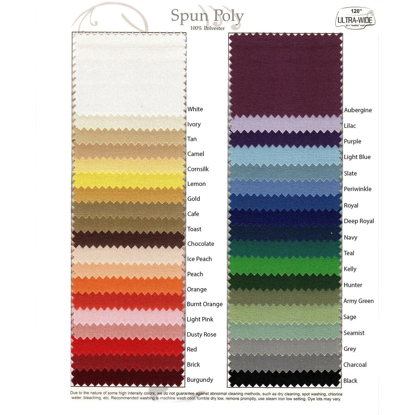 Poly Fiber Color Chart