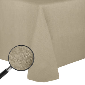 Square Faux Burlap Tablecloth - Premier Table Linens