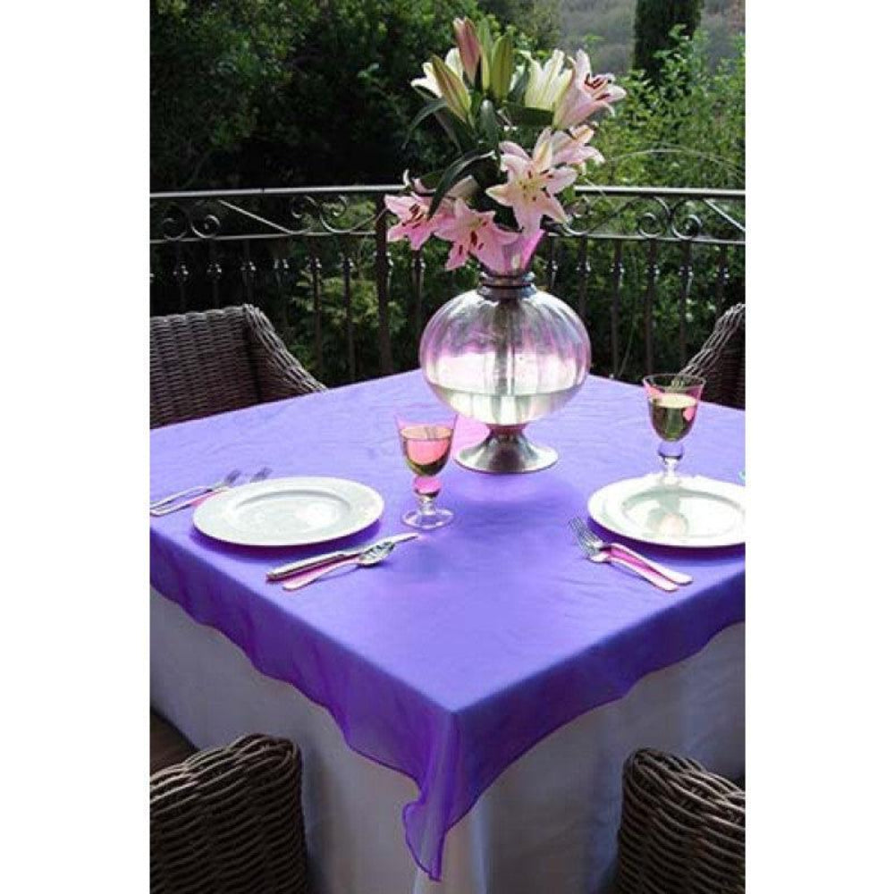 Square Organza Overlays