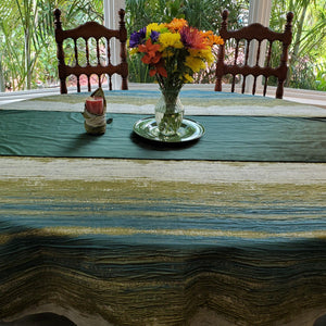 Square Shibori Stripe Tablecloth - Premier Table Linens - PTL 
