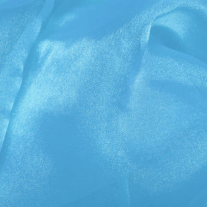 Turquoise Organza Chair Sashes - Premier Table Linens - PTL 