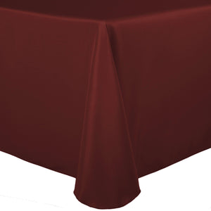 Terra Cotta 60" x 120" Rectangular Poly Premier Tablecloth - Premier Table Linens - PTL 