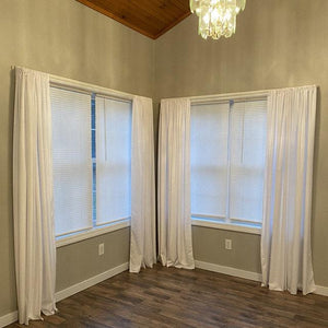 Velvet Curtains With Top Rod Pockets - Premier Table Linens - PTL 