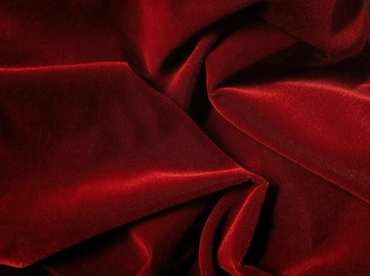Black Fire Treated Velvet Fabric - Sold by the yard