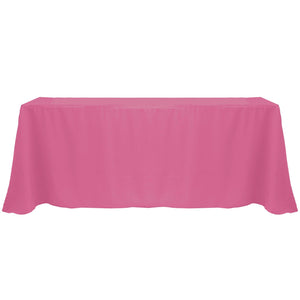 Watermelon 90" x 156" Rectangular Poly Premier Tablecloth - Premier Table Linens - PTL 